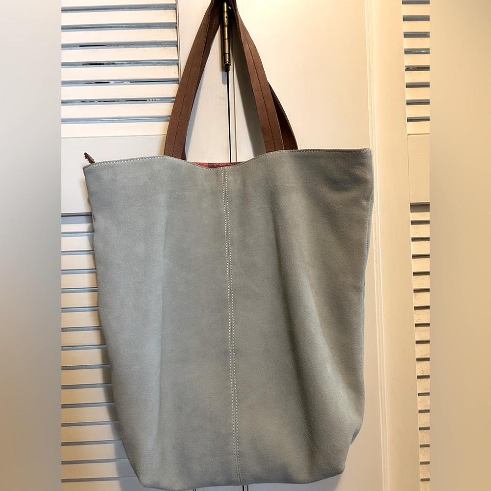 Rare Anthropologie Miss Albright Adorned Llama tote Starla Michelle Halfmann Art - Picture 4 of 11